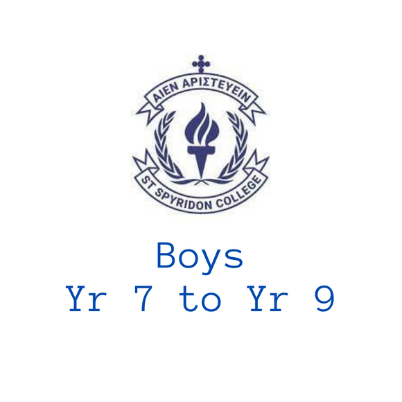 Boys 7 to 9